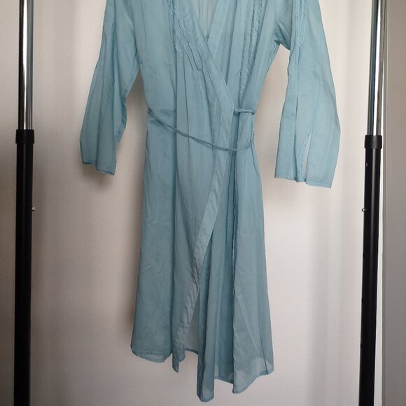 Designer boho wrap dress cover up - Picture 3 of 6